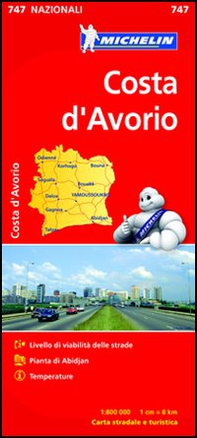 Costa d'Avorio 1:800.000 - Librerie.coop