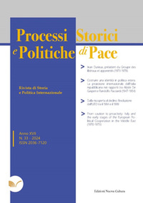 Processi storici e politiche di pace - Vol. 33 - Librerie.coop Processi storici e politiche di pace - Vol. 33 - Librerie.coop