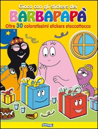 Gioco con gli stickers dei Barbapapà. Oltre 30 coloratissimi stickers staccattacca - Librerie.coop