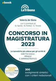 Concorso in magistratura 2023 - Librerie.coop