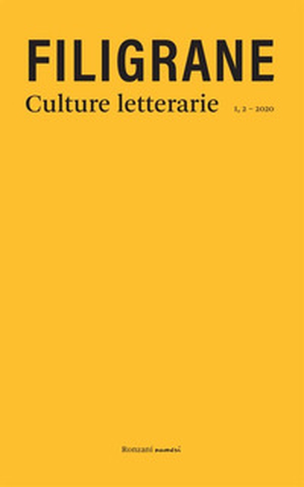 Filigrane. Culture letterarie - Librerie.coop Filigrane. Culture letterarie - Librerie.coop