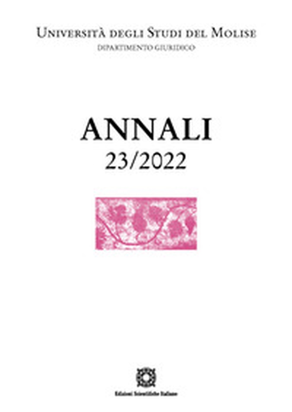 Annali del Dipartimento di scienze giuridico-sociali e dell'amministrazione - Vol. 23 - Librerie.coop Annali del Dipartimento di scienze giuridico-sociali e dell'amministrazione - Vol. 23 - Librerie.coop