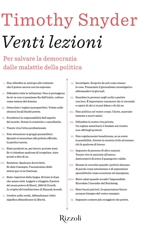 Venti lezioni - Librerie.coop Venti lezioni - Librerie.coop
