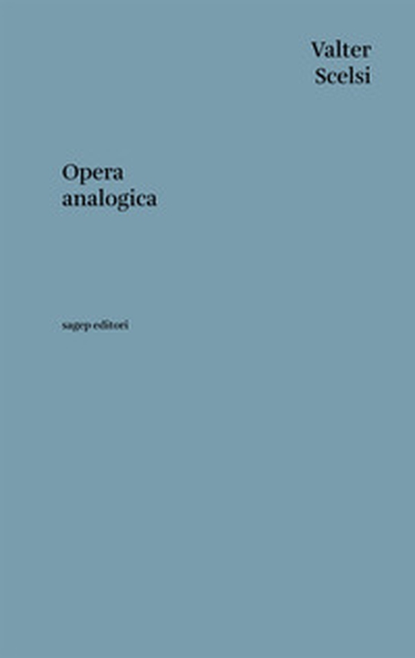 Opera analogica - Librerie.coop Opera analogica - Librerie.coop