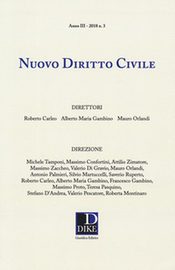 Nuovo diritto civile - Vol. 3 - Librerie.coop Nuovo diritto civile - Vol. 3 - Librerie.coop