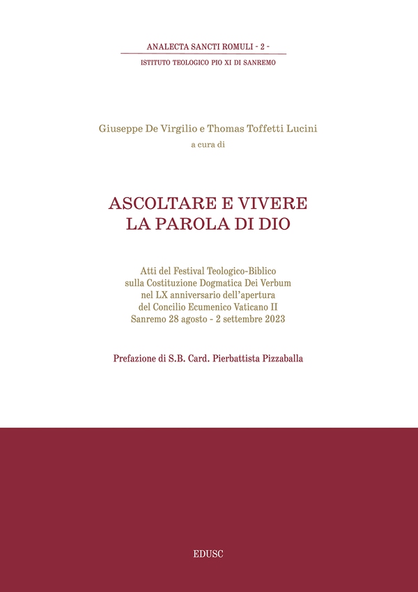 Ascoltare e vivere la Parola di Dio - Librerie.coop Ascoltare e vivere la Parola di Dio - Librerie.coop