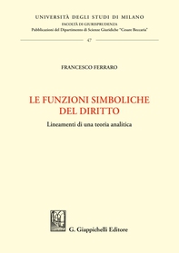 Le funzioni simboliche del diritto - Librerie.coop