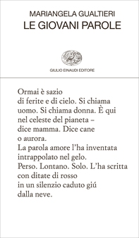 Le giovani parole - Librerie.coop Le giovani parole - Librerie.coop
