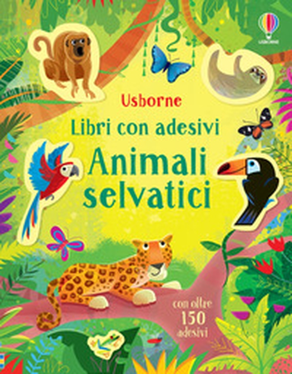 Animali selvatici. Con adesivi - Librerie.coop Animali selvatici. Con adesivi - Librerie.coop