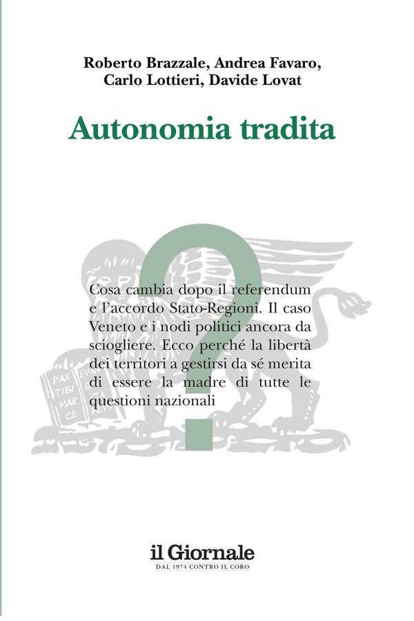 Autonomia tradita - Librerie.coop Autonomia tradita - Librerie.coop