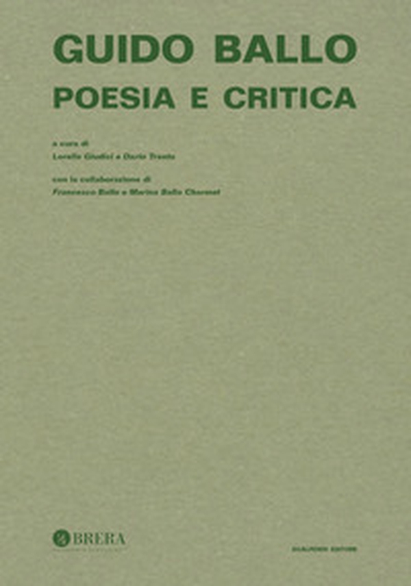Guido Ballo. Poesia e critica - Librerie.coop Guido Ballo. Poesia e critica - Librerie.coop