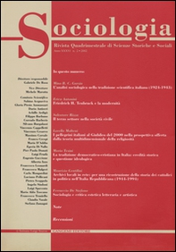 Sociologia. Rivista quadrimestrale di scienze storiche e sociali - Vol. 2 - Librerie.coop Sociologia. Rivista quadrimestrale di scienze storiche e sociali - Vol. 2 - Librerie.coop