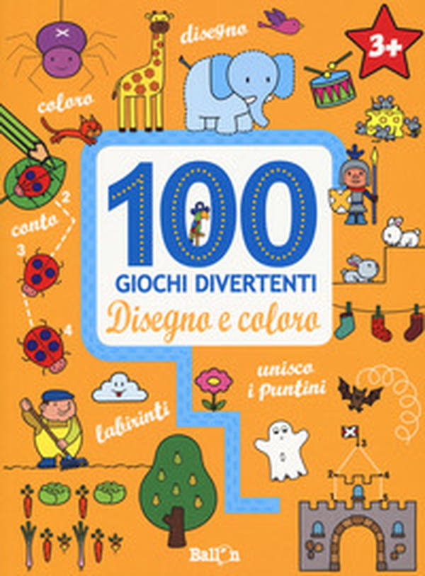 Disegno e coloro. 100 giochi divertenti - Librerie.coop Disegno e coloro. 100 giochi divertenti - Librerie.coop