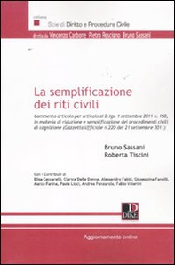 La semplificazione dei riti civili - Librerie.coop