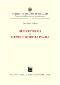 Beni culturali e tecniche di tutela penale - Librerie.coop Beni culturali e tecniche di tutela penale - Librerie.coop