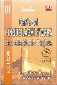 Carta dei cinque laghi d'Ivrea - Librerie.coop