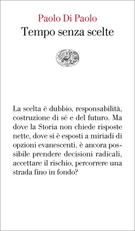 Tempo senza scelte - Librerie.coop Tempo senza scelte - Librerie.coop