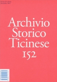 Archivio storico ticinese - Vol. 152 - Librerie.coop