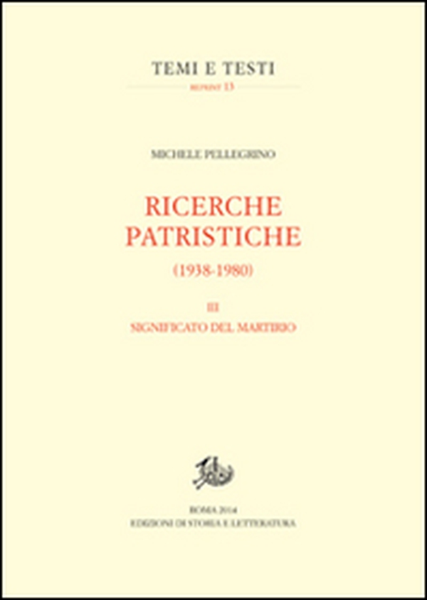 Ricerche patristiche - Vol. 3 - Librerie.coop Ricerche patristiche - Vol. 3 - Librerie.coop