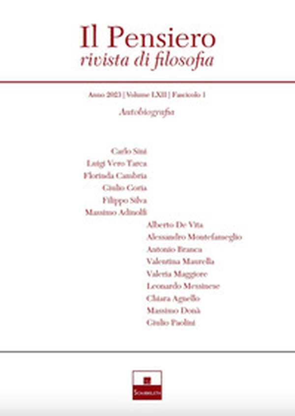 Il pensiero. Rivista di filosofia - Vol. 62 - Librerie.coop Il pensiero. Rivista di filosofia - Vol. 62 - Librerie.coop