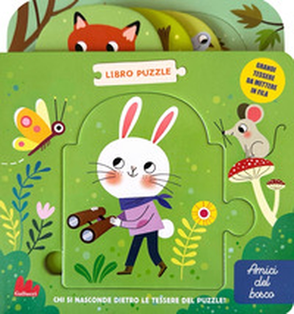 Amici del bosco. Libro puzzle - Librerie.coop