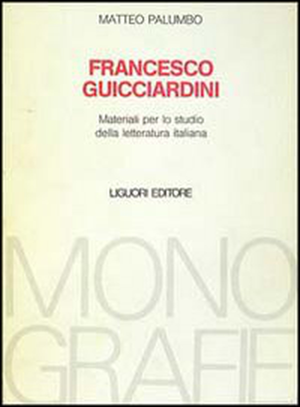 Francesco Guicciardini - Librerie.coop Francesco Guicciardini - Librerie.coop