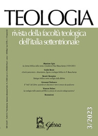 Teologia. Rivista della facoltà teologica dell'Italia settentrionale - Vol. 3 - Librerie.coop