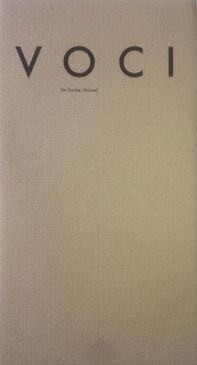 Voci. In forme chiuse - Librerie.coop