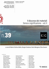 E/C. Rivista dell'associazione italiana di studi semiotici - Vol. 39 - Librerie.coop