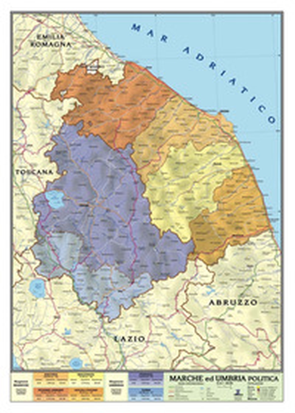 Marche ed Umbria. 1:200.000 murale scolastica fisico/politica con aste. Marche ed Umbria carta murale scolastica - Librerie.coop Marche ed Umbria. 1:200.000 murale scolastica fisico/politica con aste. Marche ed Umbria carta murale scolastica - Librerie.coop