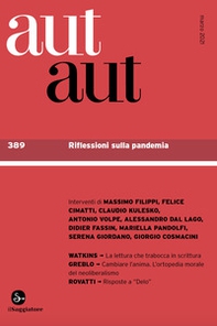 Aut aut - Vol. 389 - Librerie.coop