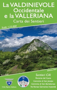 La Valdinievole occidentale e la Valleriana. Carta dei sentieri - Librerie.coop