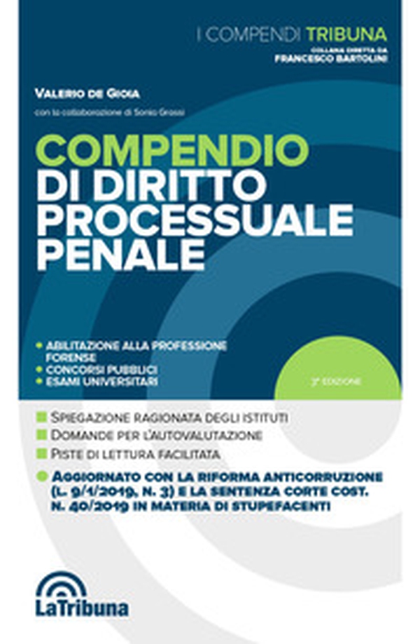 Compendio di diritto processuale penale - Librerie.coop Compendio di diritto processuale penale - Librerie.coop