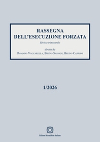 Rassegna dell'esecuzione forzata - Vol. 1 - Librerie.coop