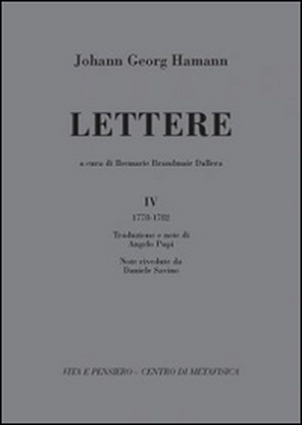 Lettere - Vol. 4 - Librerie.coop Lettere - Vol. 4 - Librerie.coop