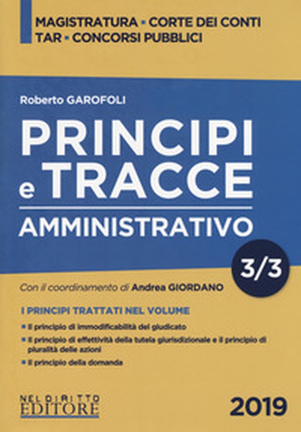 Principi e tracce. Amministrativo - Librerie.coop Principi e tracce. Amministrativo - Librerie.coop