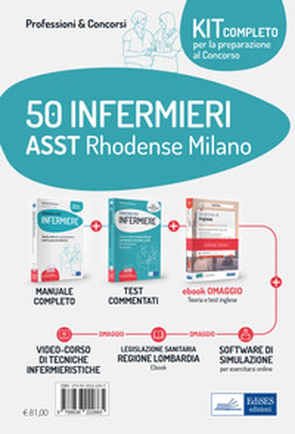 Kit concorso 50 Infermieri ASST Rhodense Milano - Librerie.coop Kit concorso 50 Infermieri ASST Rhodense Milano - Librerie.coop