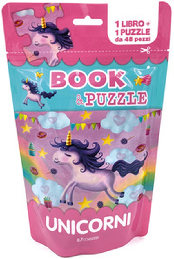 Unicorni. Book&puzzle - Librerie.coop
