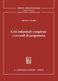 Crisi industriali complesse e accordi di programma - Librerie.coop