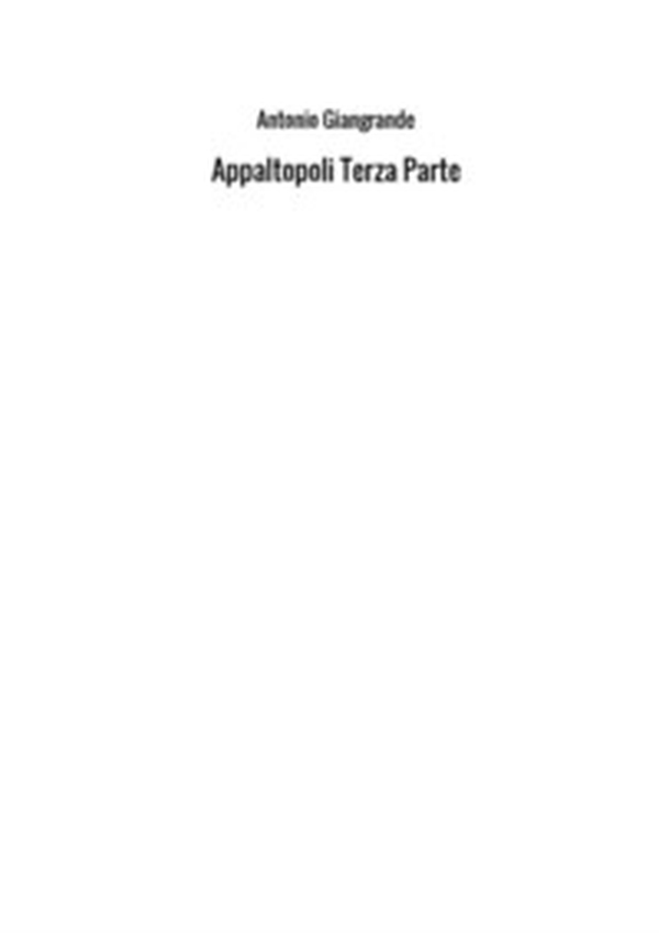 Appaltopoli - Librerie.coop Appaltopoli - Librerie.coop