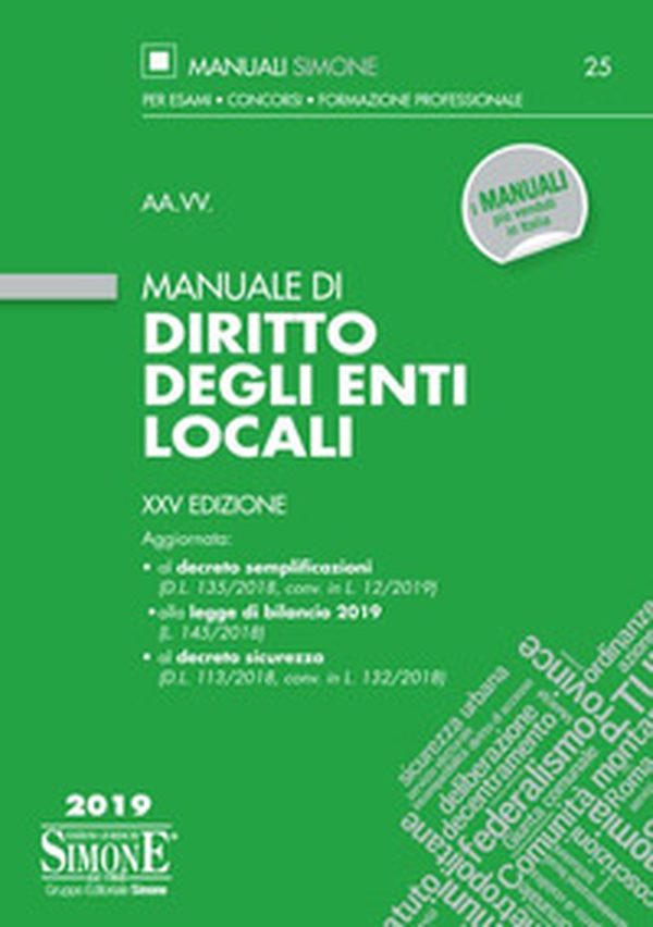 Manuale di diritto degli enti locali - Librerie.coop Manuale di diritto degli enti locali - Librerie.coop