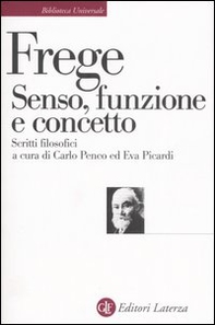 Senso, funzione e concetto. Scritti filosofici 1891-1897 - Librerie.coop