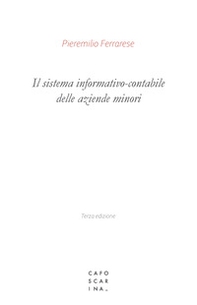 Il sistema informativo-contabile delle aziende minori - Librerie.coop