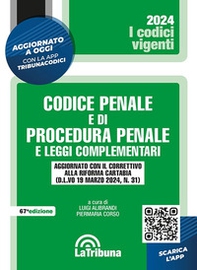 Codice penale e di procedura penale e leggi complementari - Librerie.coop