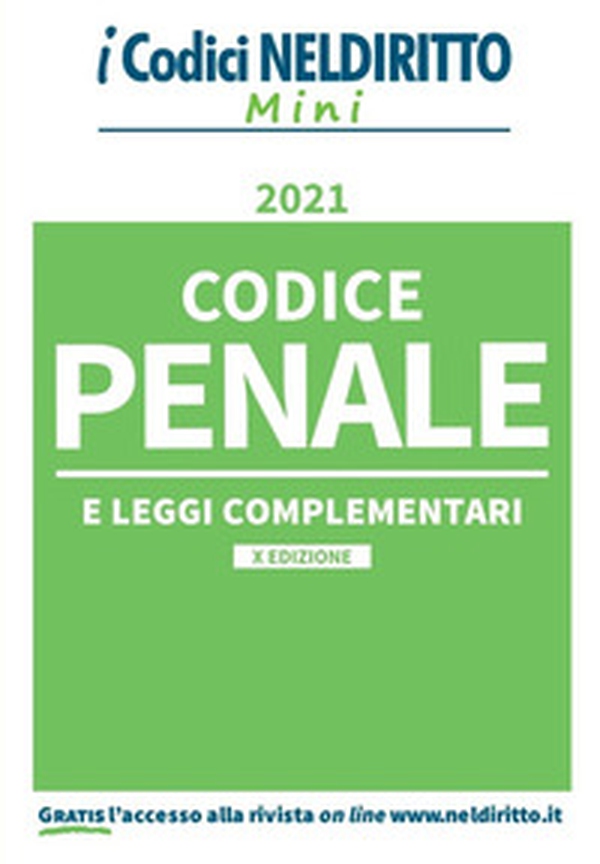 Codice penale e leggi complementari - Librerie.coop Codice penale e leggi complementari - Librerie.coop