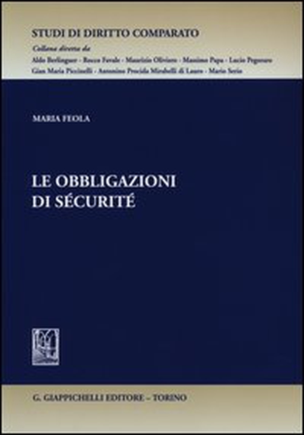Le obbligazioni di sécurité - Librerie.coop