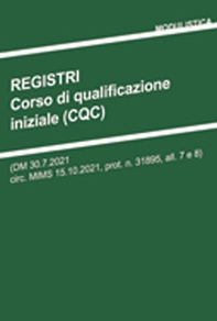 Registri. Corso di qualificazione iniziale CQC (circuito non librario) - Librerie.coop
