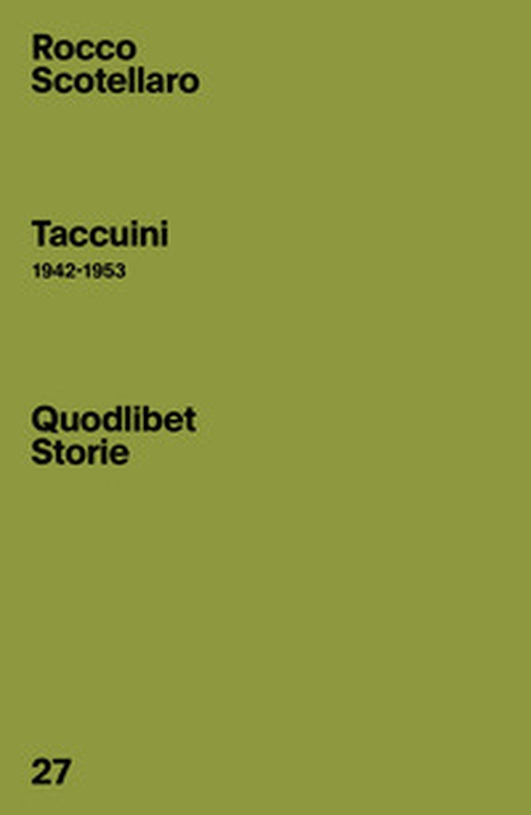 Taccuini (1942-1953) - Librerie.coop Taccuini (1942-1953) - Librerie.coop