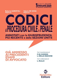Codici di procedura civile e penale annotati con la giurisprudenza più recente e delle sezioni unite - Librerie.coop