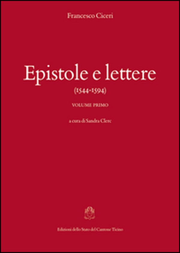 Epistole e lettere (1544-1594) - Librerie.coop Epistole e lettere (1544-1594) - Librerie.coop